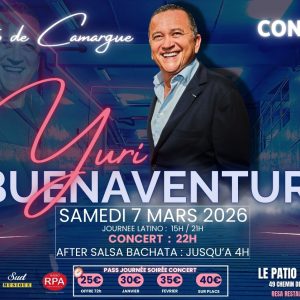 Concert YURI BUENAVENTURA & su ORQUESTA - Samedi 7 Mars 2026